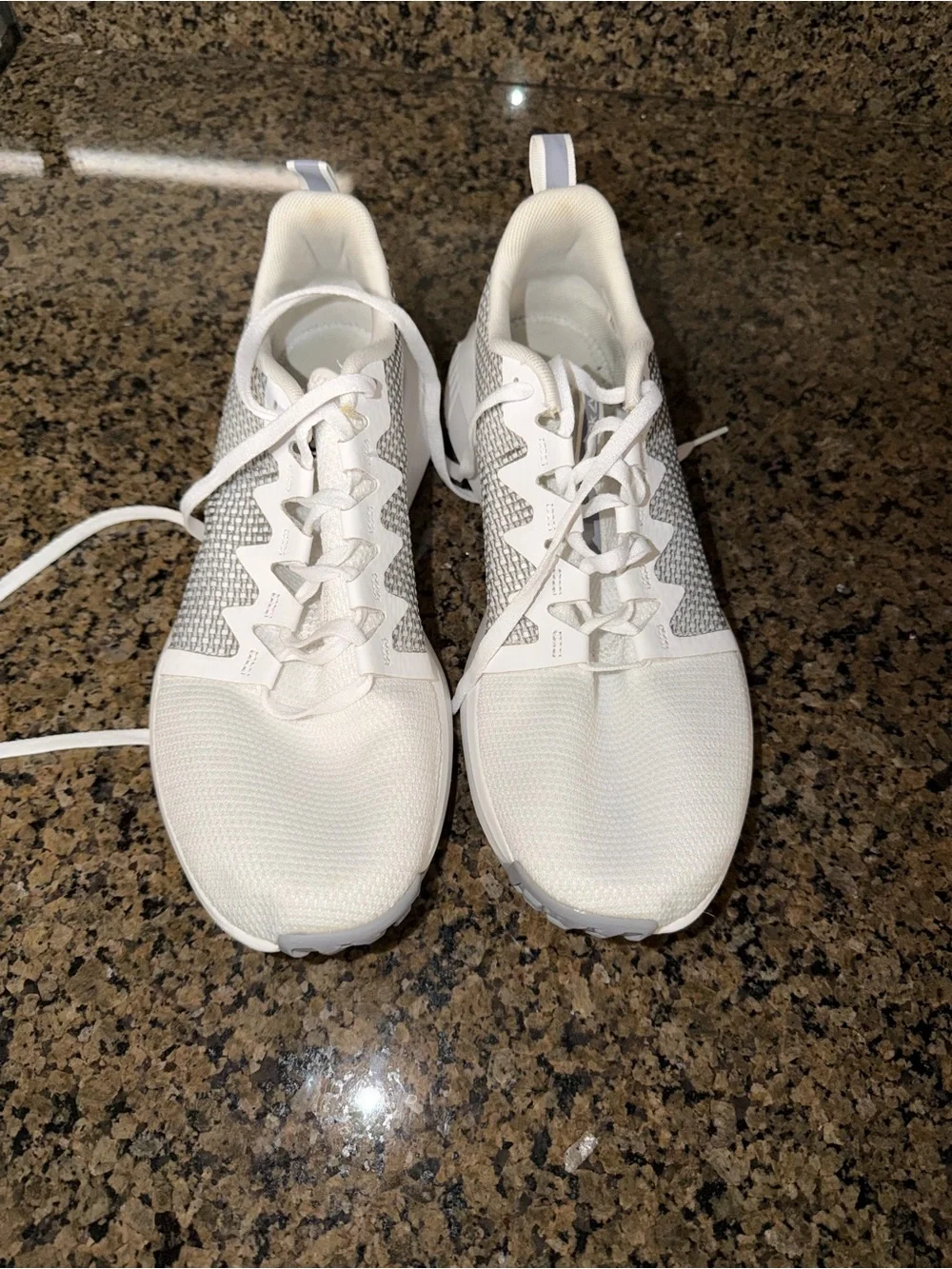 Reebok Women’s White Athletic Lace-Up Sneakers